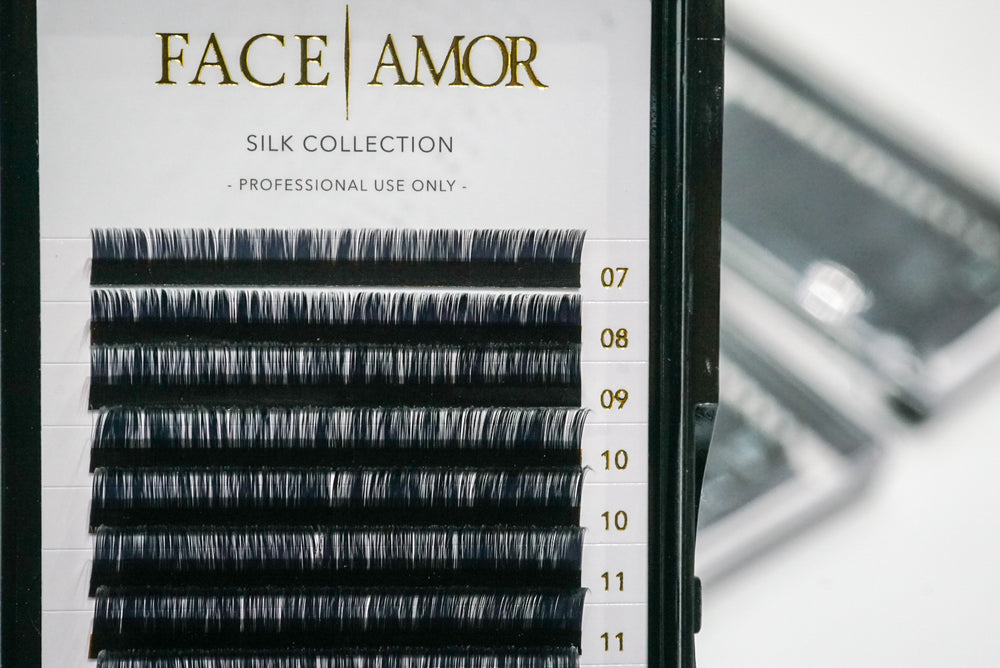 SILK Eyelash Extensions | 0.15 | Single Length Trays