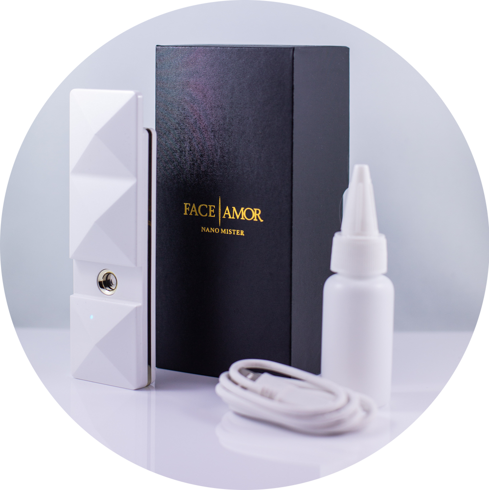 White & Gold Nano Mister